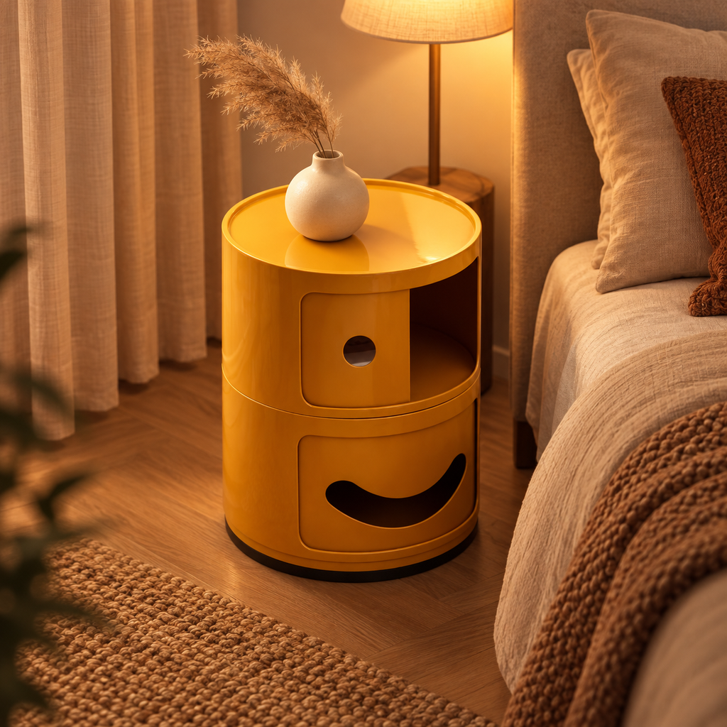NOOKMONT Orbit 2-Tier Storage Side Table