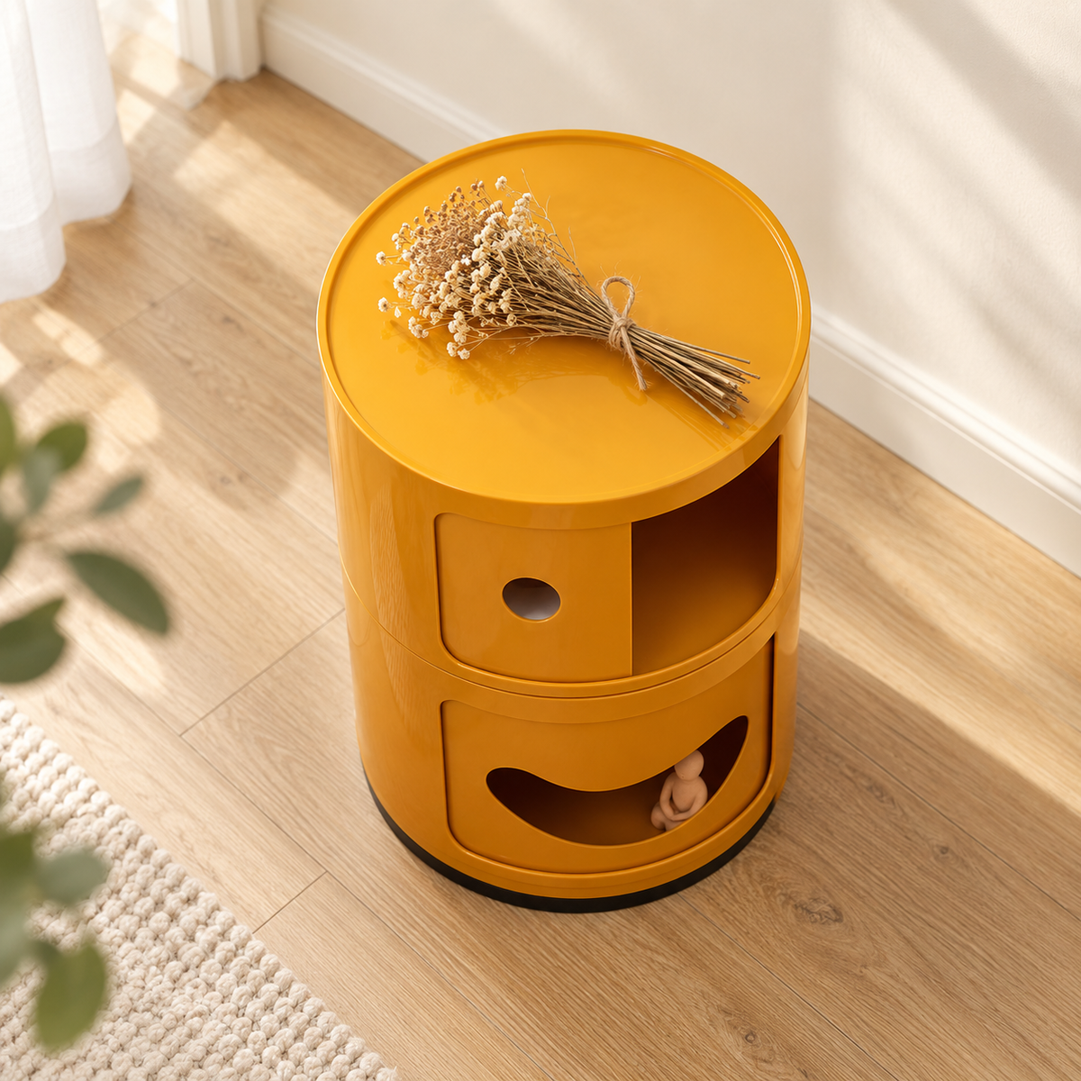 NOOKMONT Orbit 2-Tier Storage Side Table