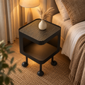 NOOKMONT Ridge Open-Shelf Side Table