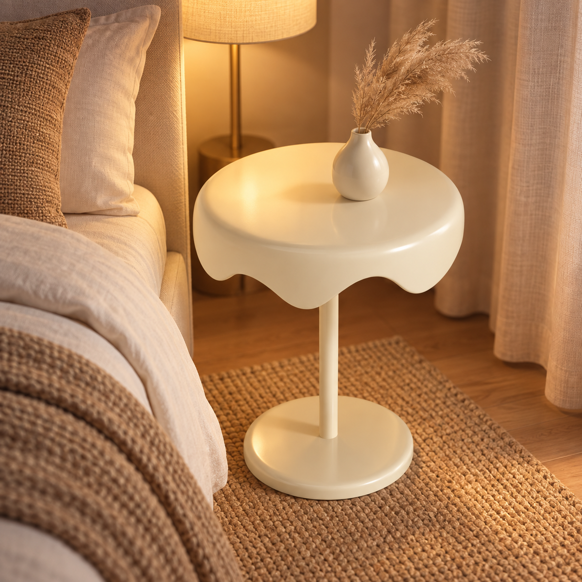NOOKMONT Petal Sculptural Side Table