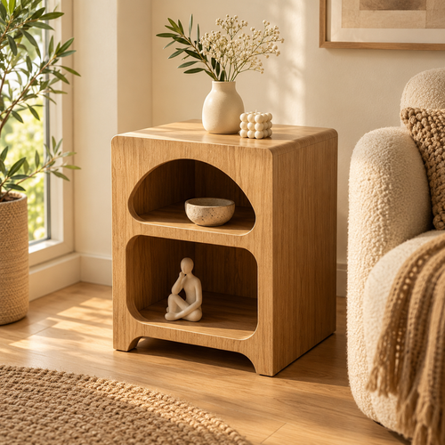 NOOKMONT Arc 2-Tier Open Storage Cabinet
