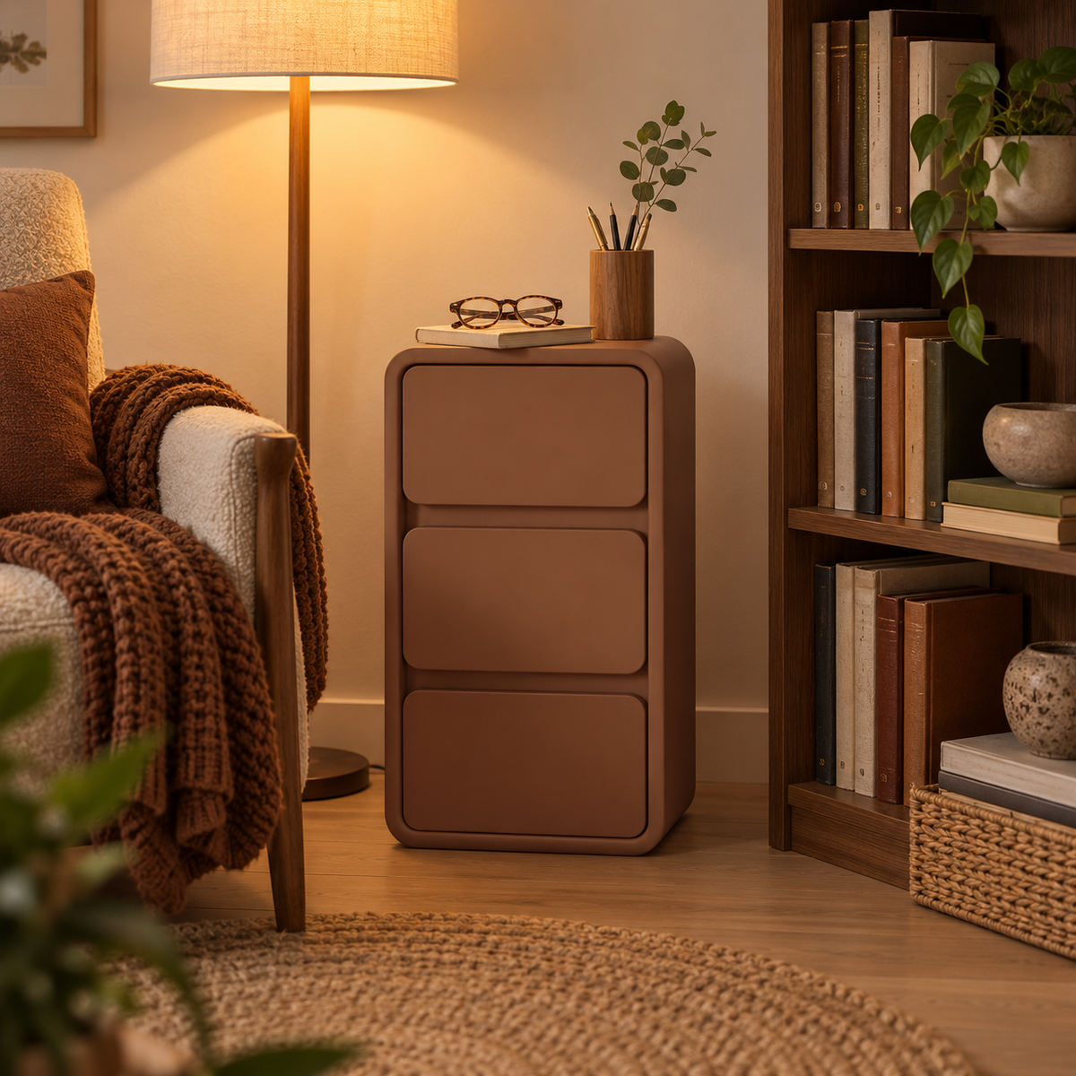 NOOKMONT Column 3-Drawer Storage Cabinet